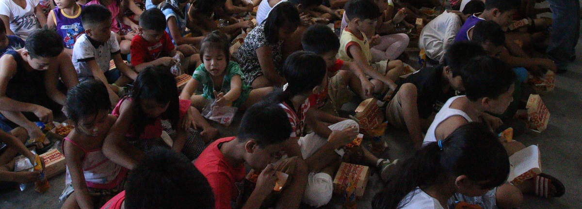 Belgium Feeding Children in the Philippines